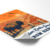 Freedom Looks Good Canyon Poster (Ecke)