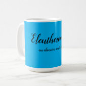 Freedom Lover Coffee Tasse (Vorderseite Links)