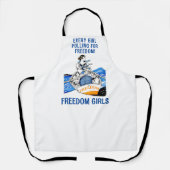 FREEDOM MÄDCHEN! (reduzierte) Schürze (Vorderseite)