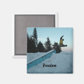 Freedom Magnet (Vorderseite/Rückseite)