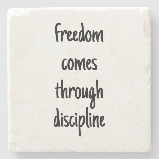Freedom Marble Stone Untersetzer (Vorderseite)