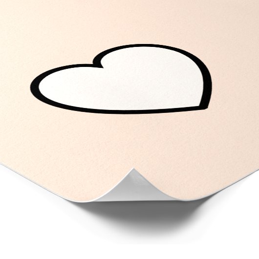 Freedom Minimalist Typography Design Poster (Ecke)