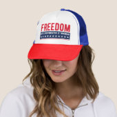 Freedom My Favorite F Word 4. Juli Truckerkappe (Beispiel)
