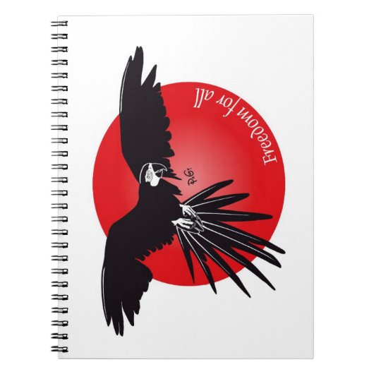 Freedom Notebook Notizblock (Vorderseite)