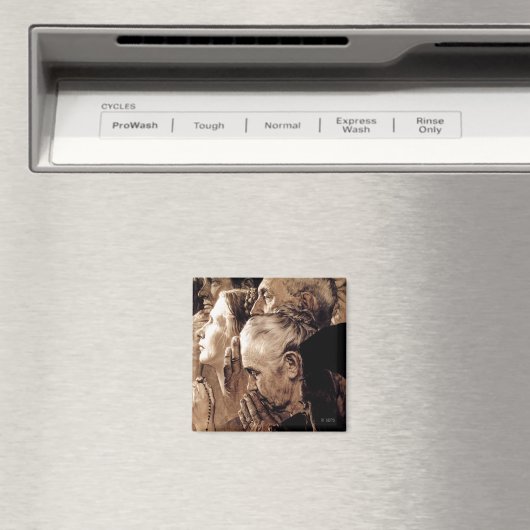 Freedom of Worship Magnet (In Situ (Geschirrspüler))