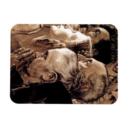 Freedom of Worship Magnet (Horizontal)