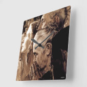 Freedom of Worship Quadratische Wanduhr (Winkel)