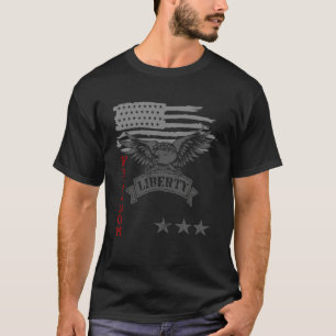 Freedom Over Fear Pro Gun USA Flag 2. Änderung T-Shirt