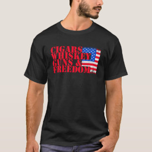 Freedom Over Fear Pro Gun USA Flag 2. Änderung T-Shirt