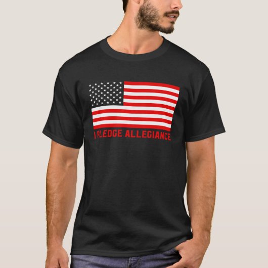 Freedom Over Fear Pro Gun USA Flag 2. Änderung T-Shirt (Vorderseite)