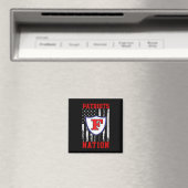 Freedom Patriots Logo Nation Magnet (In Situ (Geschirrspüler))