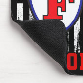 Freedom Patriots Logo Nation Mousepad (Ecke)
