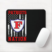 Freedom Patriots Logo Nation Mousepad (Mit Mouse)
