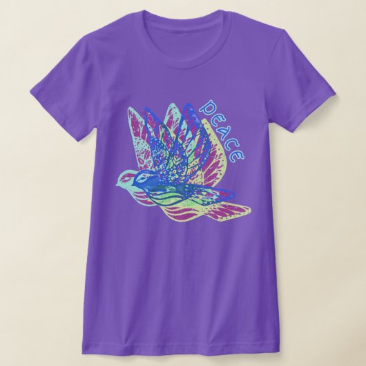 Freedom Peace Doves T - Shirt (Ablage )