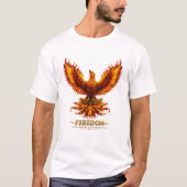 Freedom Phoenix Herren Grafik T-Shirt (Vorderseite)
