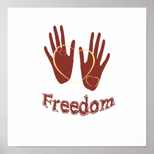 Freedom Poster (Vorne)