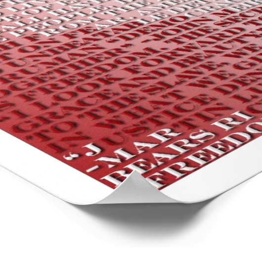 Freedom Poster (Ecke)