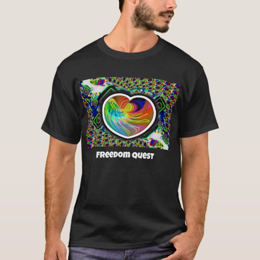 Freedom Quest Heart T-Shirt (Vorderseite)