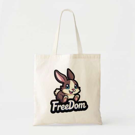 Freedom Rabbit Tragetasche (Vorne)
