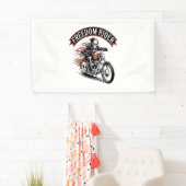 FreeDom Rider Biker Banner (Insitu)