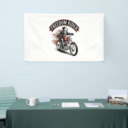 FreeDom Rider Biker Banner (Messeveranstaltung)
