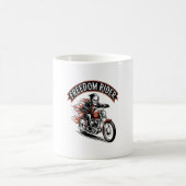 FreeDom Rider Biker Kaffeetasse (Mittel)