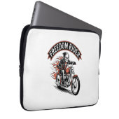 FreeDom Rider Biker Laptopschutzhülle (Vorne Rechts)