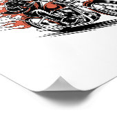 FreeDom Rider Biker Poster (Ecke)