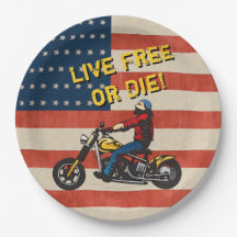Freedom Rider - USA Flag, Biker und Custom Capture