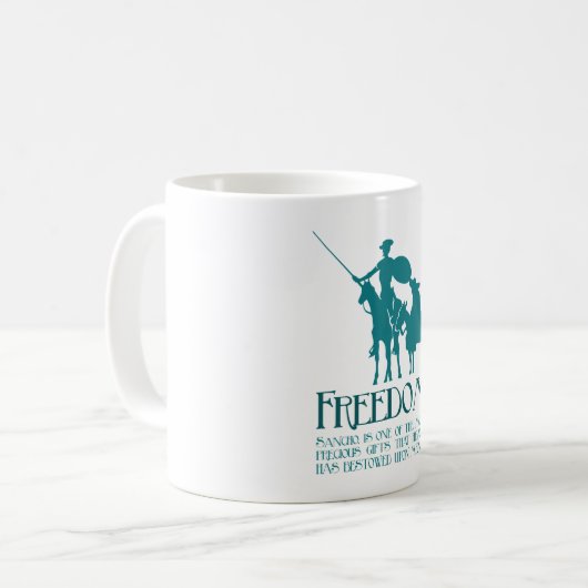 Freedom, Sancho Kaffeetasse (Vorderseite Links)