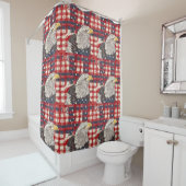 Freedom Shower Curtain Eagle Glory for Patriots Duschvorhang (Beispiel)