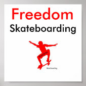 Freedom Skateboarding Poster #1 (Vorne)