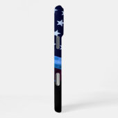 "Freedom Soars - Patriotic Eagle Edition" iPhone Hülle (Rechte Seite)