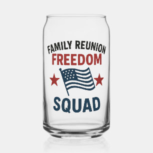 Freedom Squad Familien-Wiedersehens-Shirt – USA Pa Dosenglas