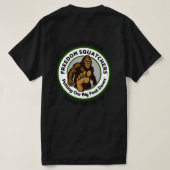 Freedom Squatchers "Anti-Social" T-Shirt (Design Rückseite)