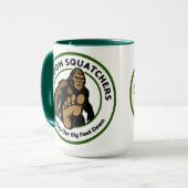Freedom Squatchers "Big Foot Down" Coffee Mug Tasse (Vorderseite Links)