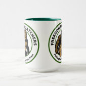 Freedom Squatchers "Big Foot Down" Kaffeetasse (Zentrum)