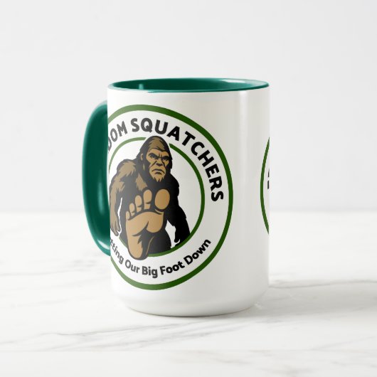 Freedom Squatchers Double Sided Coffee Mug Tasse (Vorderseite Links)