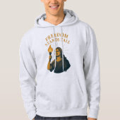 Freedom Stands Tall – A Torch for All Hoodie (Vorderseite)