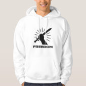 freedom sword graphic hoodie (Vorderseite)
