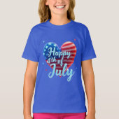Freedom Threads: Bold American Pride Prints T-Shirt (Vorderseite)