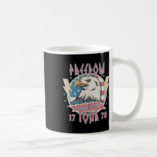 Freedom Tour Geboren kostenlos 4. Juli 1776 Adler Kaffeetasse
