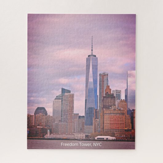 Freedom Tower Manhattan New York City Puzzle (Vertikal)