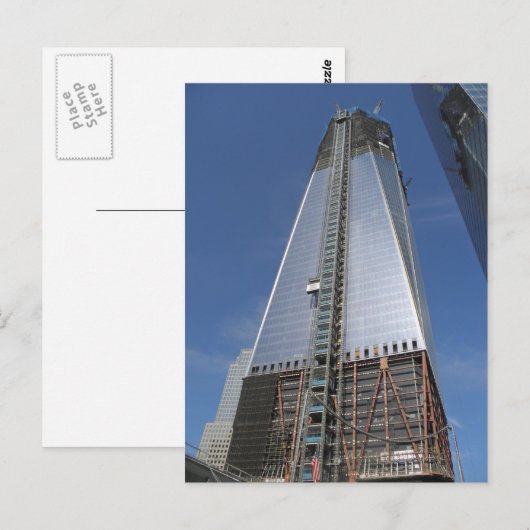 Freedom Tower Postkarte (Vorne/Hinten)