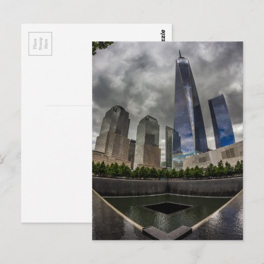 Freedom Tower Postkarte (Vorne/Hinten)