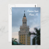 Freedom Tower Postkarte (Vorne/Hinten)