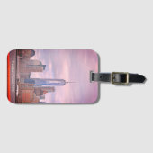 Freedom Tower von Staten Island Ferry NYC Gepäckanhänger (Vorderseite (Horizontal))