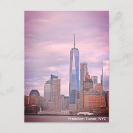 Freedom Tower von Staten Island Ferry NYC Postkarte