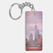 Freedom Tower von Staten Island Ferry NYC Schlüsselanhänger (Vorderseite links)