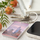 Freedom Tower von Staten Island Ferry NYC Schlüsselanhänger (Vorderseite rechts)